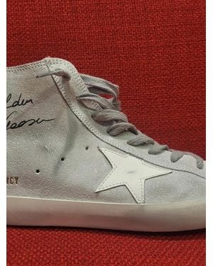 Golden Goose Francy Classic Glitter-Effect Trainers - Metallic