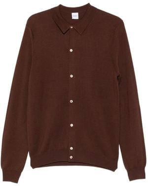 Aspesi Obet Cardigan Aus Merinowolle - Braun