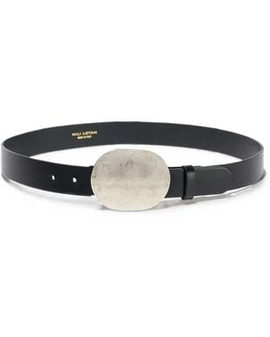 Nili Lotan Ceinture Wayne En Cuir - Blanc