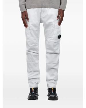 C.P. Company Pantalon À Poches Cargo - White