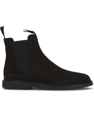 Common Projects Suede Ankle Boots - Black