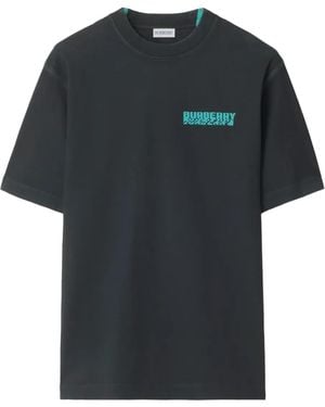 Burberry ロゴ Tシャツ - ブラック
