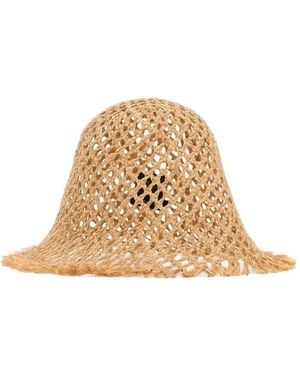 Soeur Ernest Straw Hat - Metallic