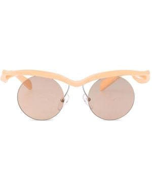 Prada Gafas de sol Morph con montura redonda - Rosa