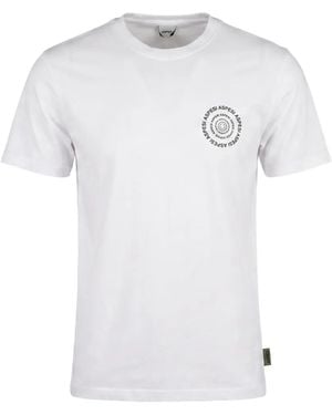 Aspesi T-Shirt À Logo Imprimé - White