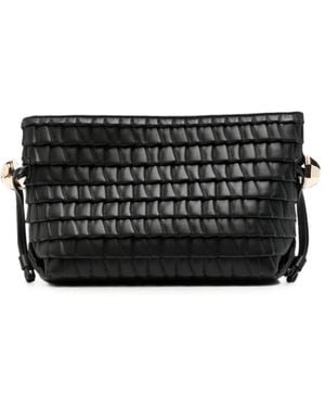 Liu Jo Pleated-Effect Shoulder Bag - Black