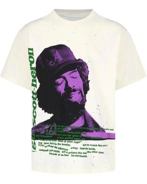 AWAKE NY Gil Scott-heron Icon Tシャツ - ホワイト