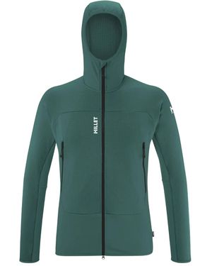 Pascal Millet Hooded Zip Jacket - Green