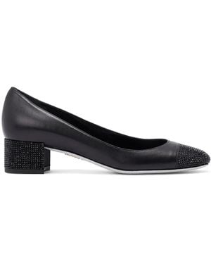 Rene Caovilla Kristen Court Shoes - Black