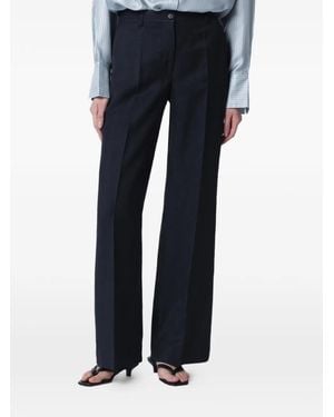 P.A.R.O.S.H. Pantalon À Coupe Droite - Blue