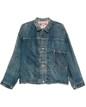 Junya Watanabe Linen Jacket - Blue