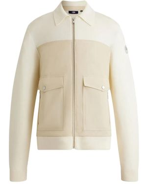 Fusalp Wolljacke Mit Einsätzen - Weiß