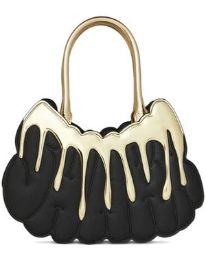 Sprayground And Dangerous Drip-Top Tote Bag - Black