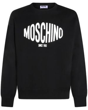 Moschino Logo Sweatshirt - Black