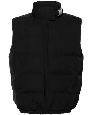 1017 ALYX 9SM Gilet Imbottito Con Fibbia - Nero