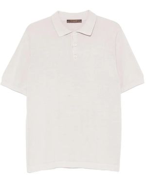 Jeordie's Short-Sleeve Polo Shirt - White
