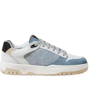 P448 Mason Paneled Sneakers - White