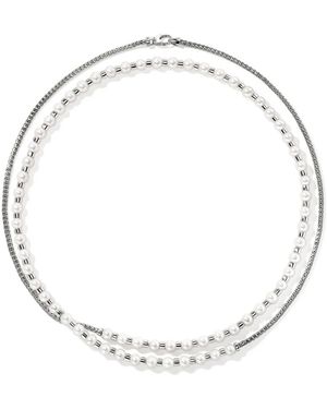 John Hardy Jh Essential Pearl Necklace - Metallic
