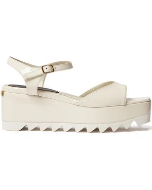 Stella McCartney Elyse Platform Sandals - Natural