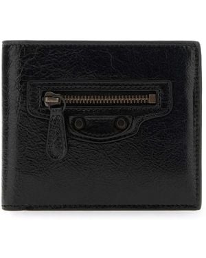 Balenciaga Le City Square Wallet - Black