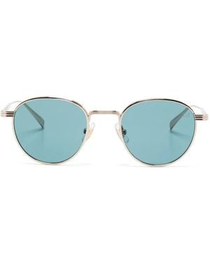 dunhill Gafas De Sol Con Montura Redonda - Azul