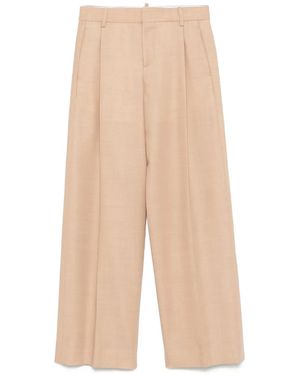 Victoria Beckham Tailored Trousers - Natural
