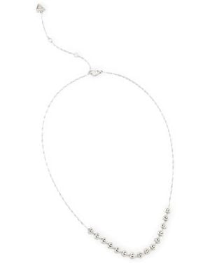 Guess Heart Necklace - White