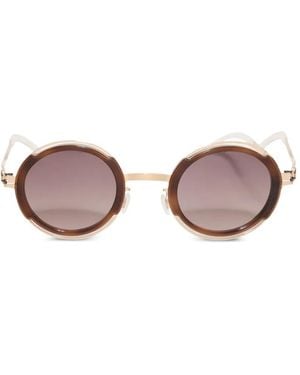 Mykita Pearl Round-Frame Sunglasses - Pink