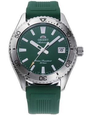 Orient Mako 39Mm Automatic Watch - Green