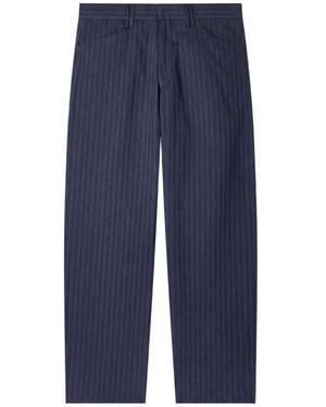 Paul Smith Ausgeblichene Hose Mit Lockerem Schnitt - Blau