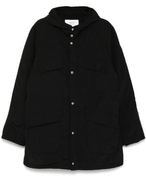 Maison Kitsuné Hooded Parka - Black