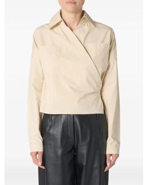 IRO Pocket Wrap Shirt - Natural