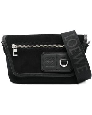 Loewe Mini Flex Kuriertasche - Schwarz