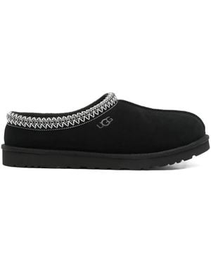 UGG Leather Slippers - ブラック
