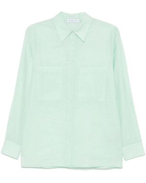 Manuel Ritz Camicia Trasparente - Verde