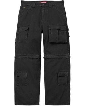 Supreme Pantalon Cargo Zip-Off Utility - Black