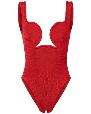 Paramidonna Luisa Textured Cut-Out Swimsuit