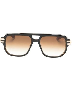 Maybach The Hustler I Square-Frame Sunglasses - Brown