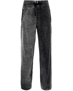DIESEL M-Honorine Drawstring-Fastening Track Pants - Gray