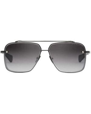Dita Eyewear Mach-Six Double-Bridge Sunglasses - Grey