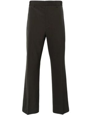 Acne Studios Mid-Rise Tailored Trousers - Black