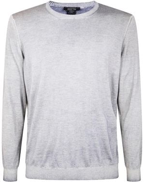 Avant Toi Crew-Neck Cashmere Jumper - Grey