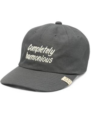 Visvim Cappello Da Baseball Excelsior Ii Con Ricamo - Grigio