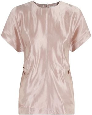 Loulou de Saison Bluse Mit Schmalem Schnitt - Pink
