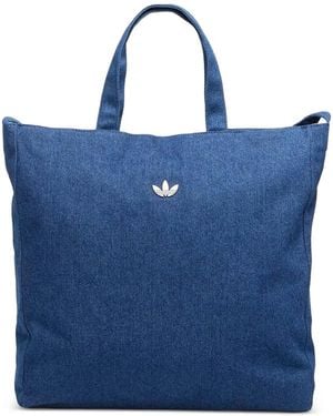 adidas Sac Porté Épaule En Jean - Blue