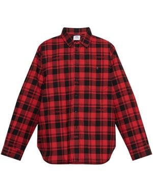 Vetements チェック シャツ - レッド