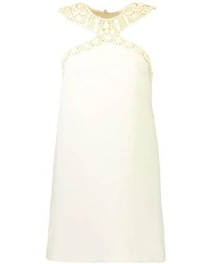Alexis Manuela Beaded Dress - White