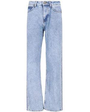 adidas Firebird Side-Stripe Jeans - Blue