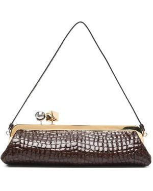 Jacquemus La Salon Clutch Bag - Brown