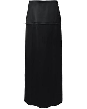 Jil Sander Straight Skirt - Black